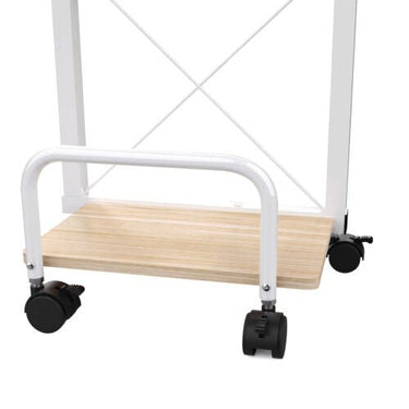 Adjustable Overbed Table with Wheels - Multi - Functional - InspiredGrabs.com